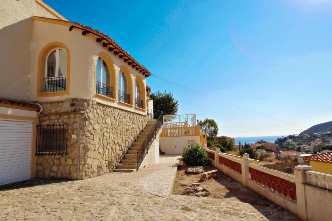 Tosal Julia - Sea View Villa With Private Pool In Calpe Buitenkant foto