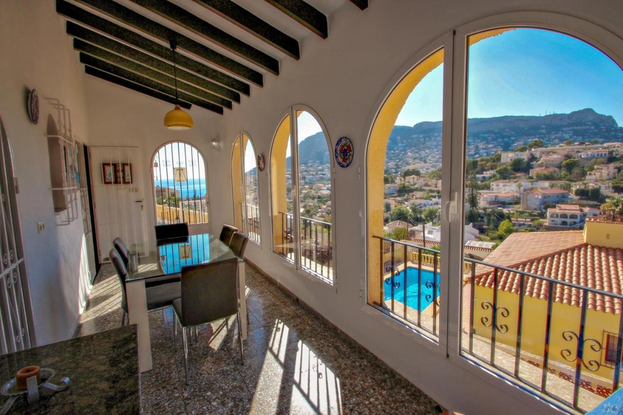 Tosal Julia - Sea View Villa With Private Pool In Calpe Buitenkant foto